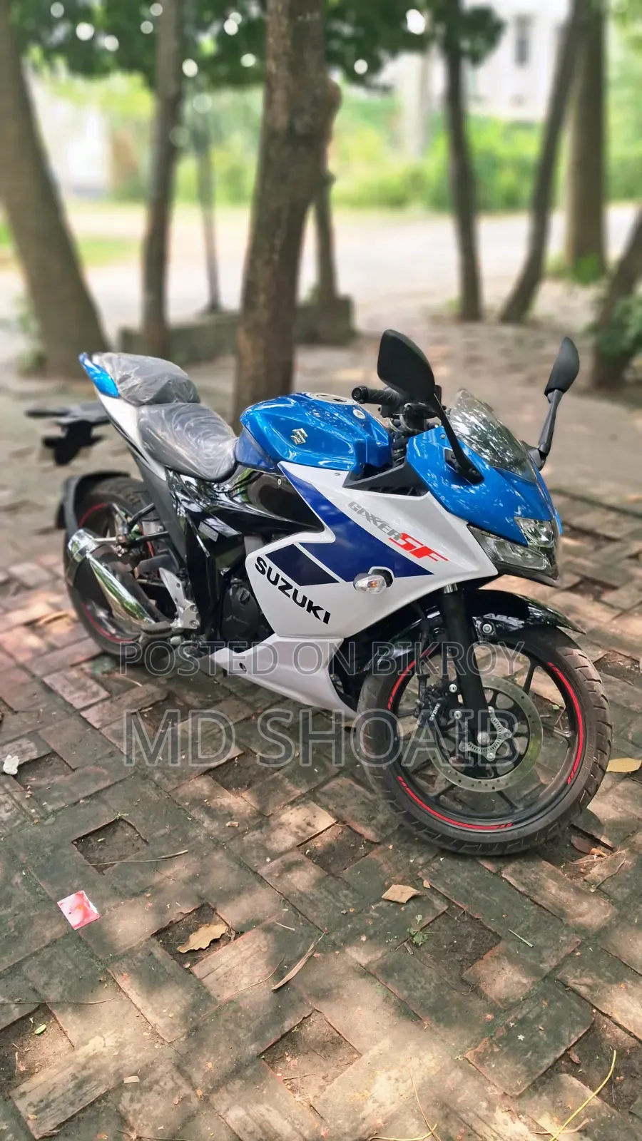 Suzuki Gixxer SF 2026 Blue
