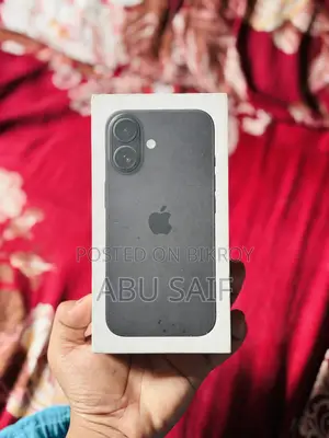 অ্যাপল আইফোন ১৬ ১২৮ জিবি ব্ল্যাক