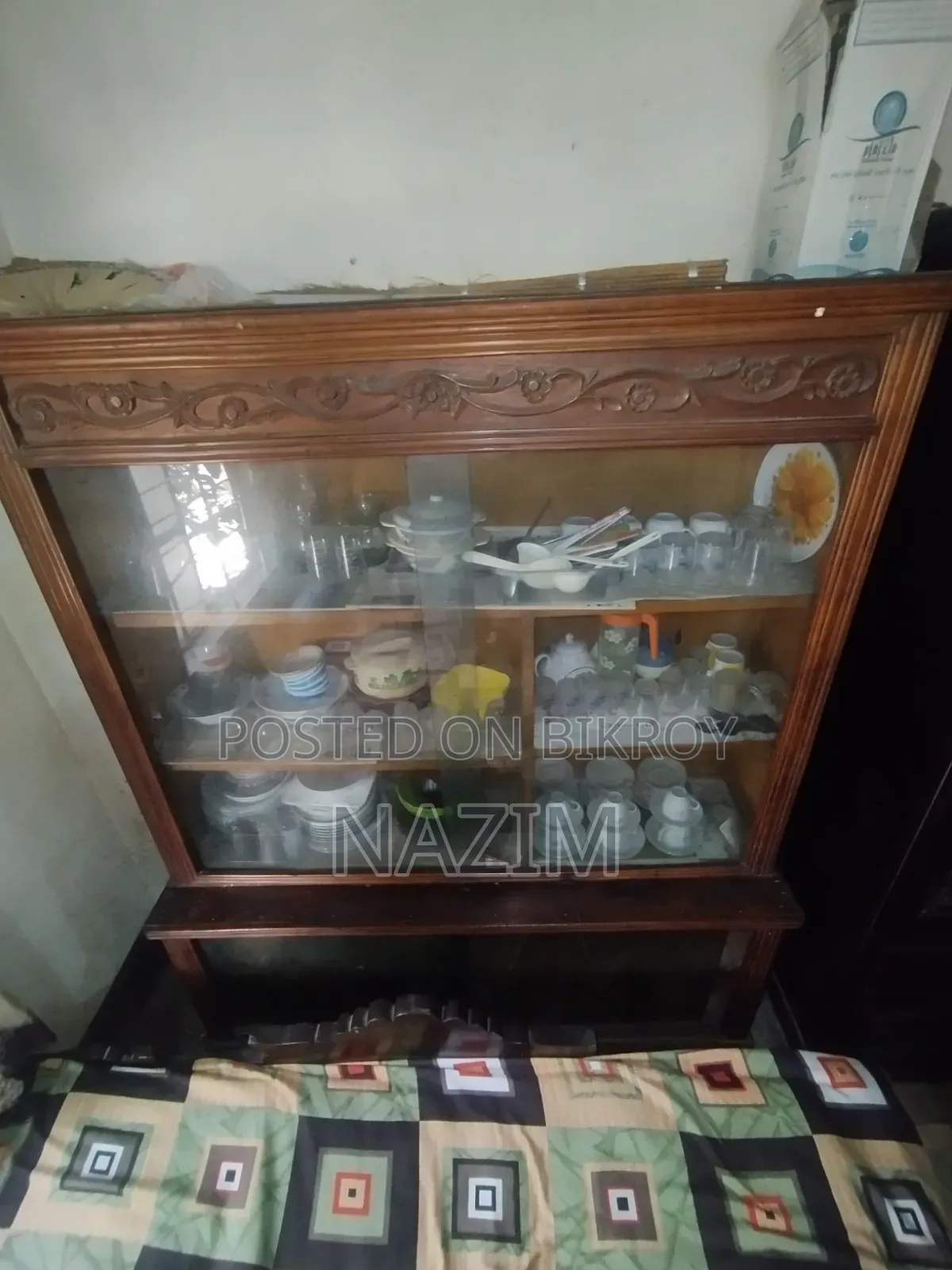 Heavy Dining Wooden Showcase (Height 6/ Wide 5)
