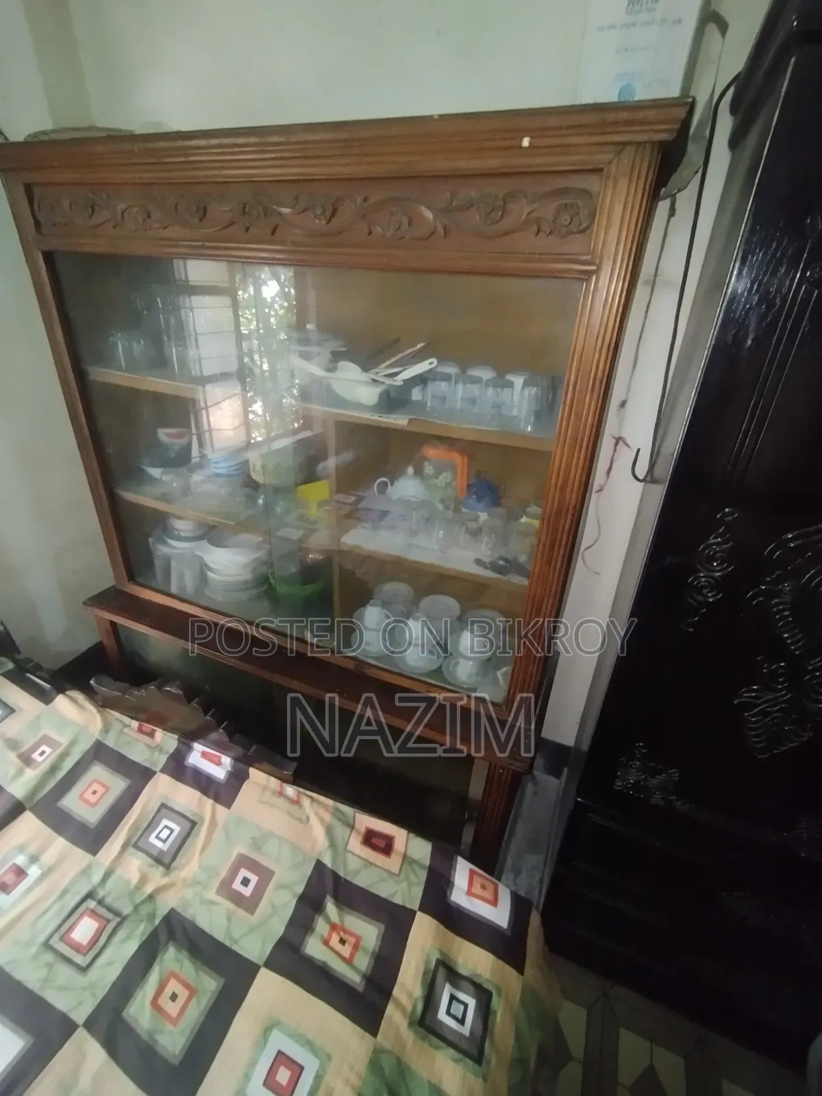 Heavy Dining Wooden Showcase (Height 6/ Wide 5)