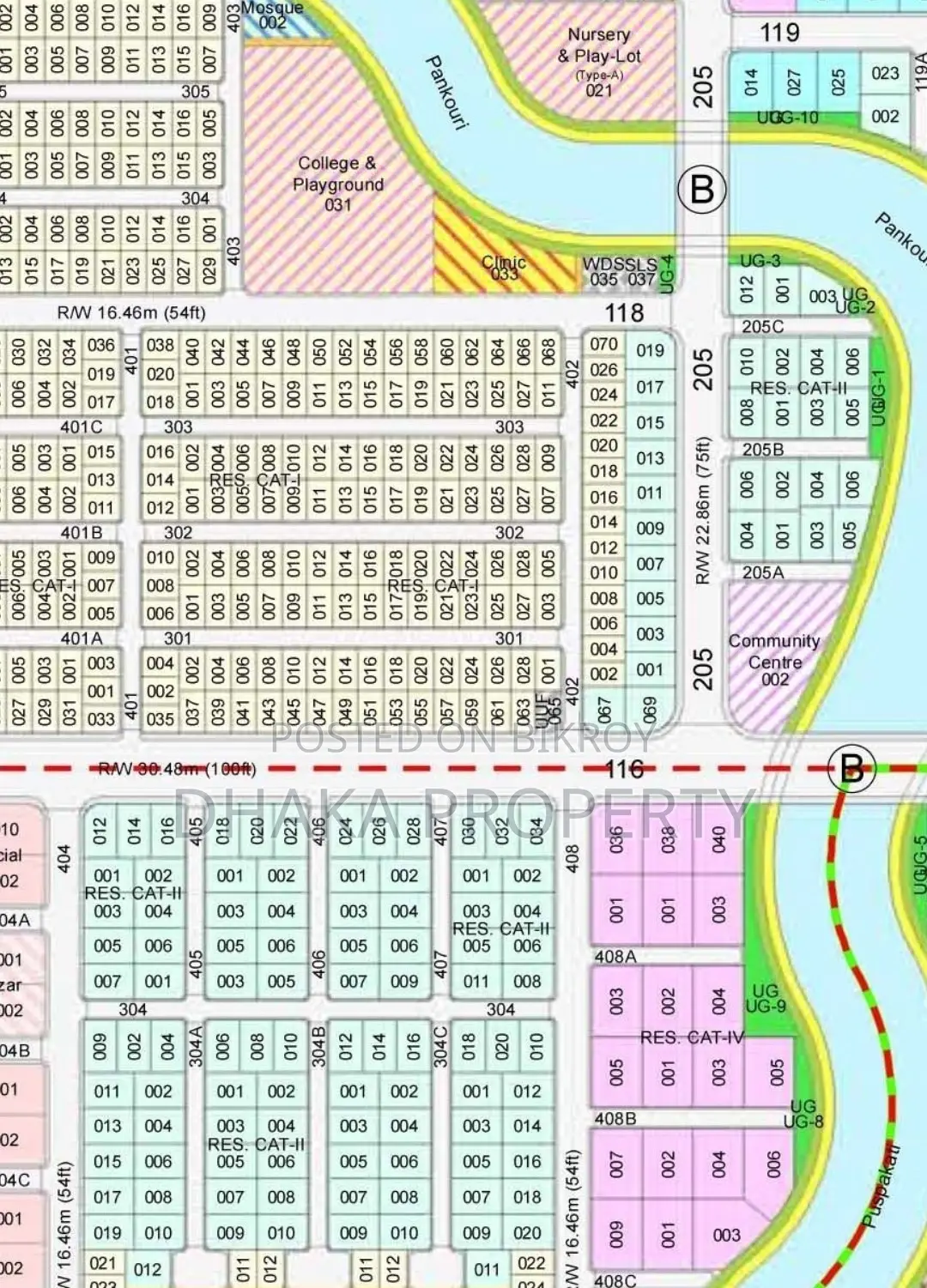 Nearby 75ft 3 Katha Park South at Sector-25