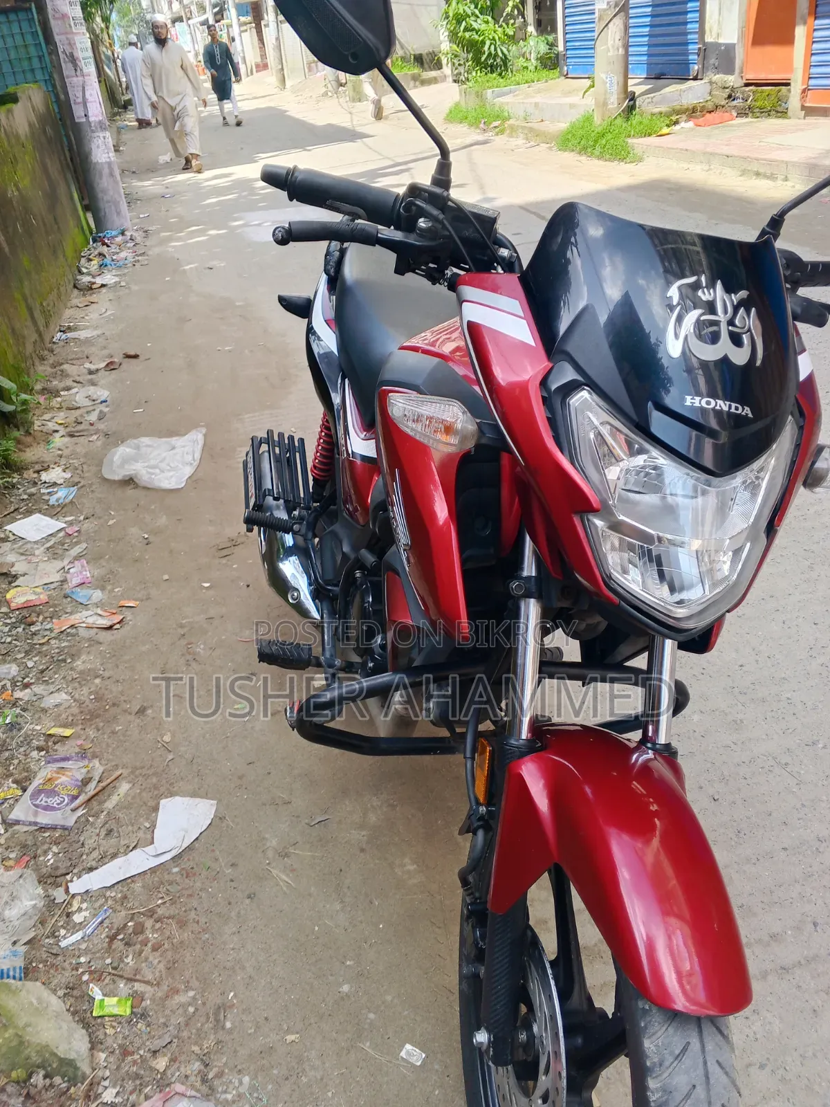 নতুন হোন্ডা এসপি ১২৫ ২০২৪ লাল