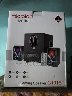 Model:G101BT Gaming Speaker