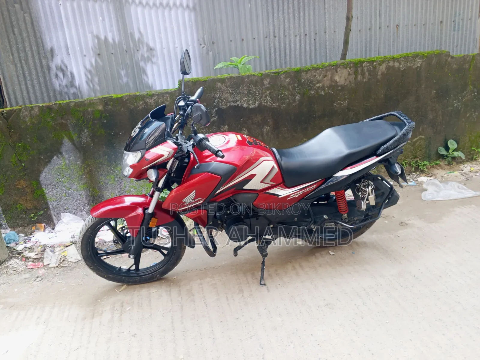 নতুন হোন্ডা এসপি ১২৫ ২০২৪ লাল