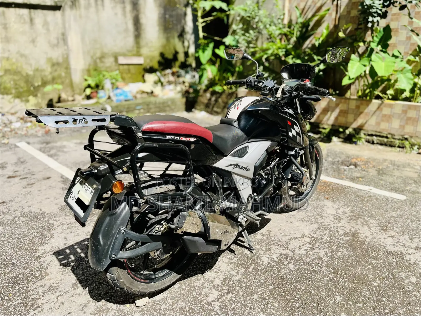 টিভিএস আপাচে আরটিআর ১৬০ ৪ভি ২০২২ ব্ল্যাক