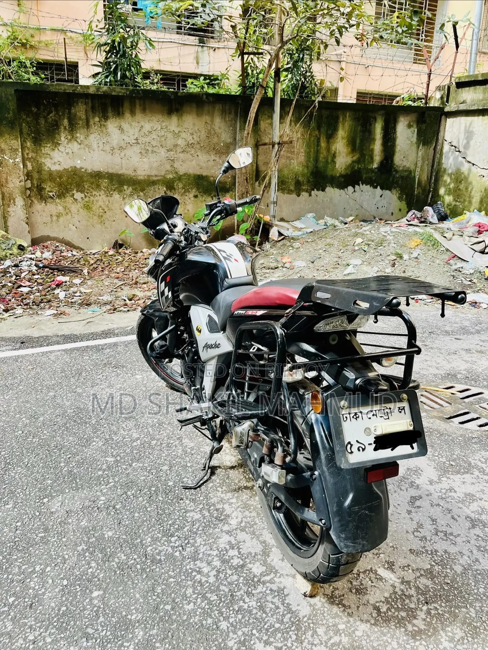 টিভিএস আপাচে আরটিআর ১৬০ ৪ভি ২০২২ ব্ল্যাক