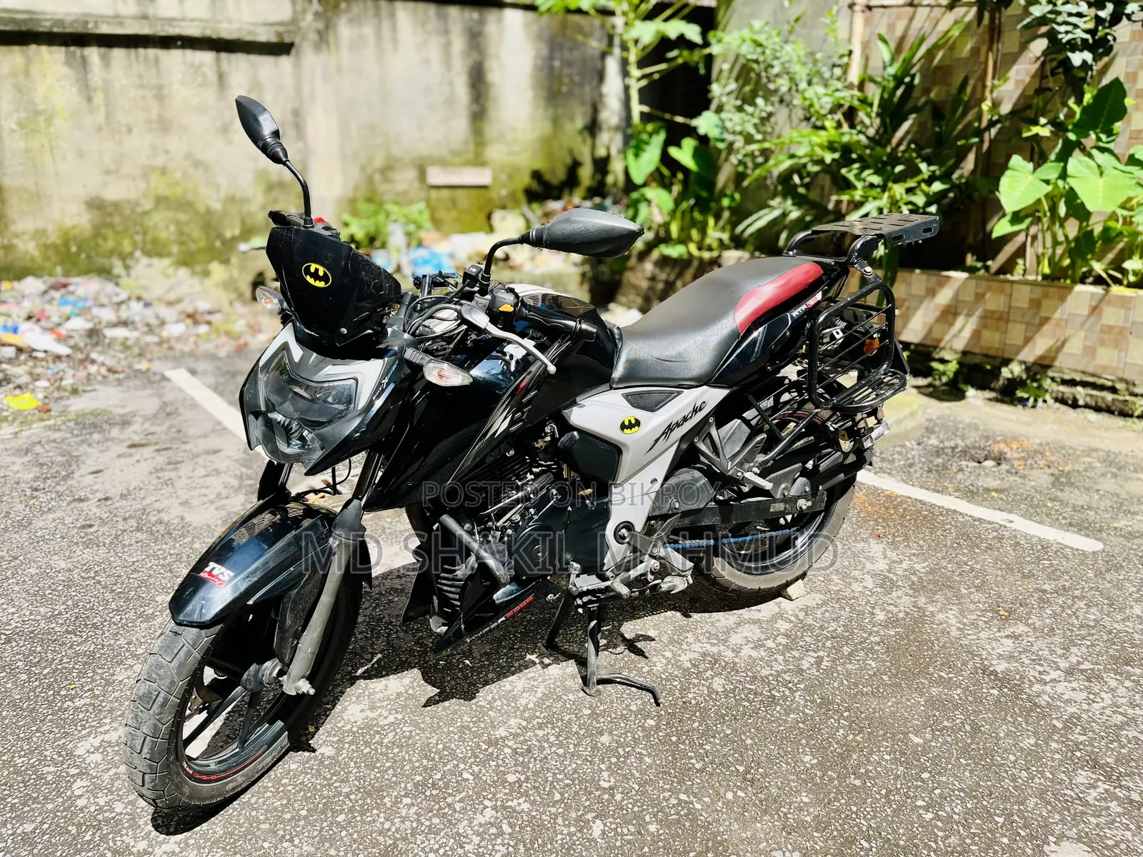 টিভিএস আপাচে আরটিআর ১৬০ ৪ভি ২০২২ ব্ল্যাক