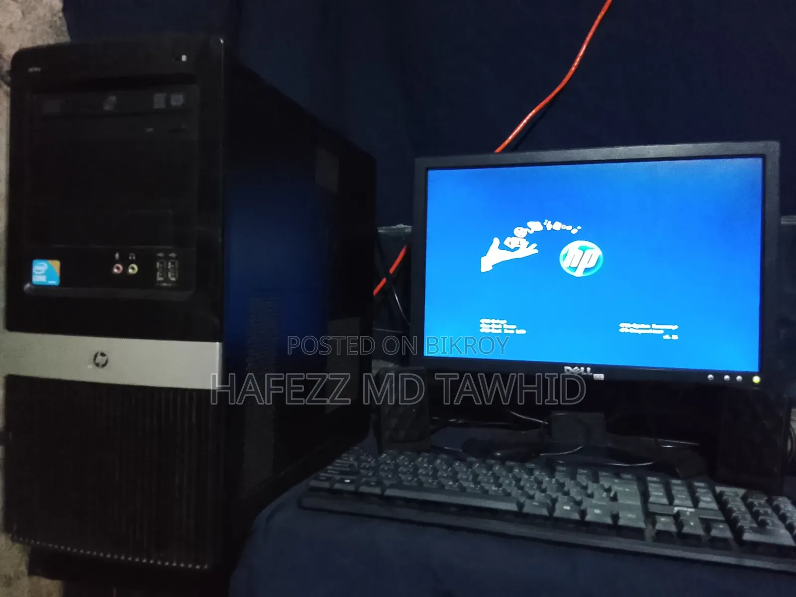 ডেস্কটপ কম্পিউটার HP 4GB Intel Core i3 HDD+SSD 250GB