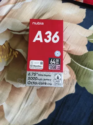ZTE Blade A36 64 GB Black