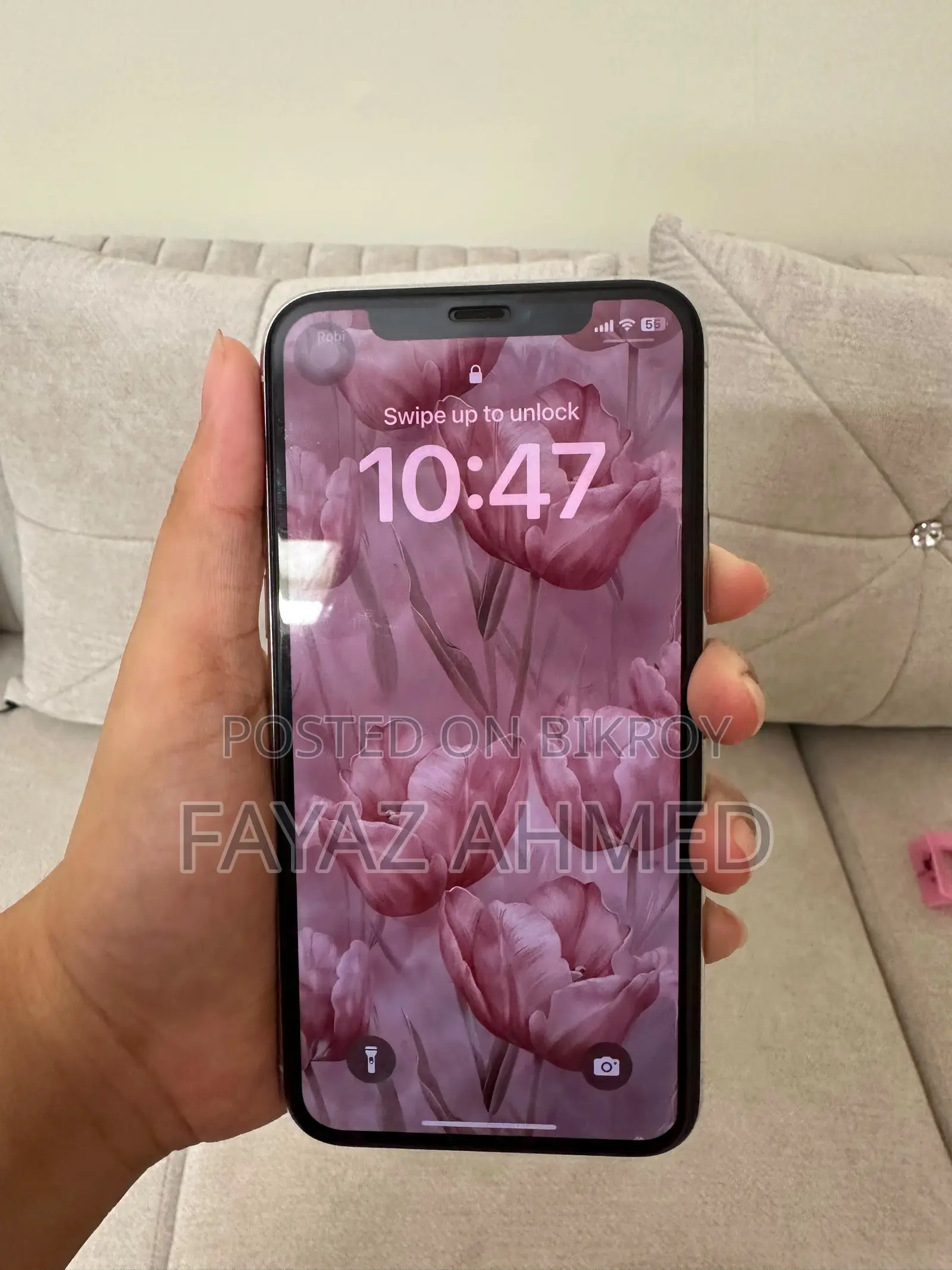 অ্যাপল আইফোন ১১ প্রো ২৫৬ জিবি সিলভার