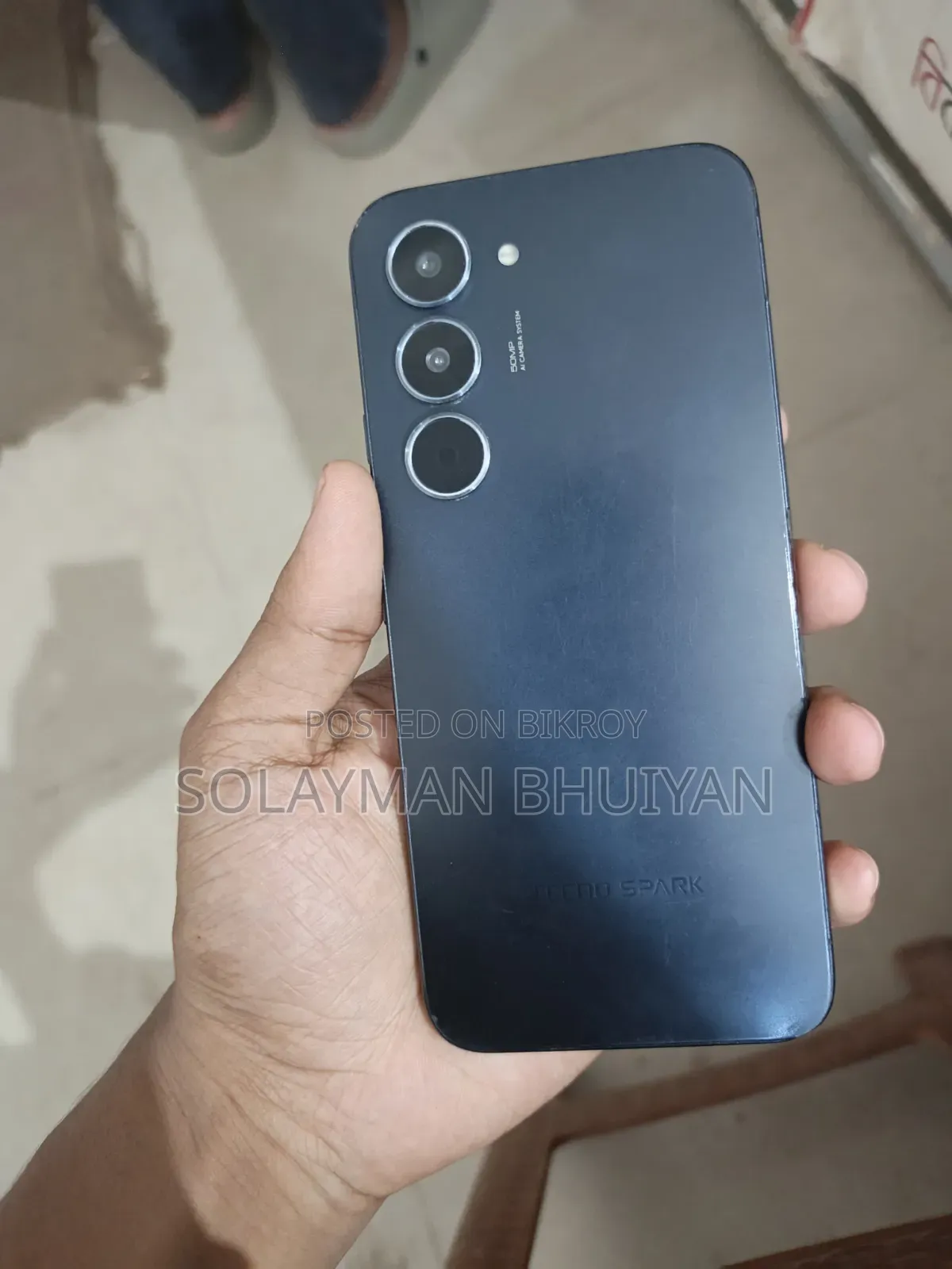 Tecno Spark 40 Pro 128 GB Black