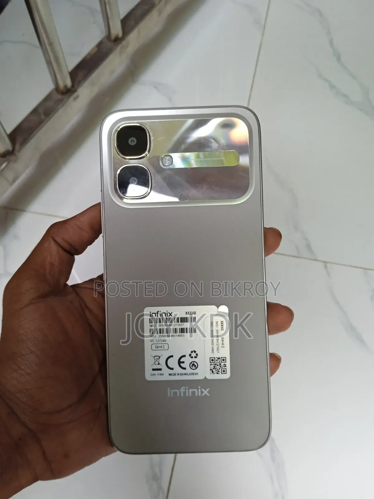 Infinix Smart 20 64 GB Silver