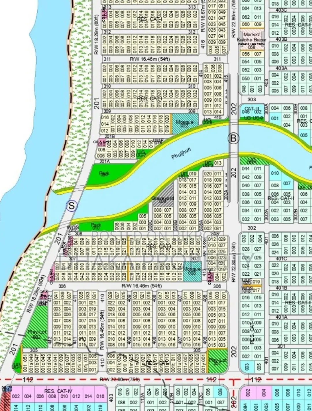 3 Katha Lake View Park North at Sector-15
