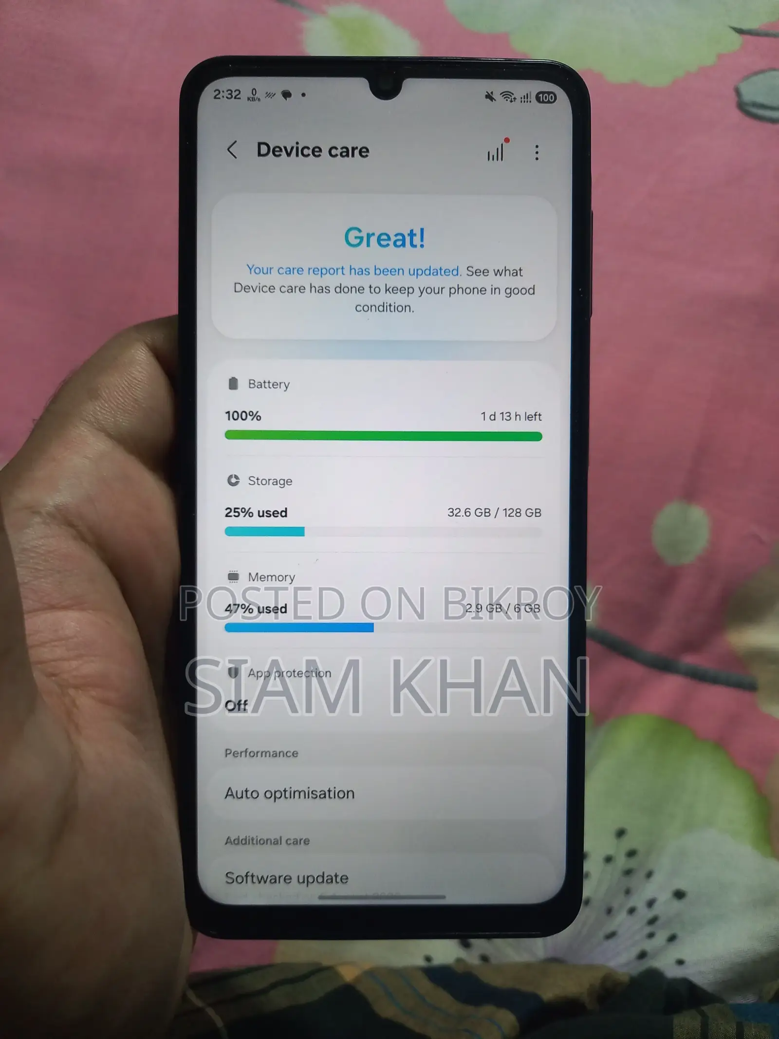 Samsung Galaxy A07 4G 128 GB Black