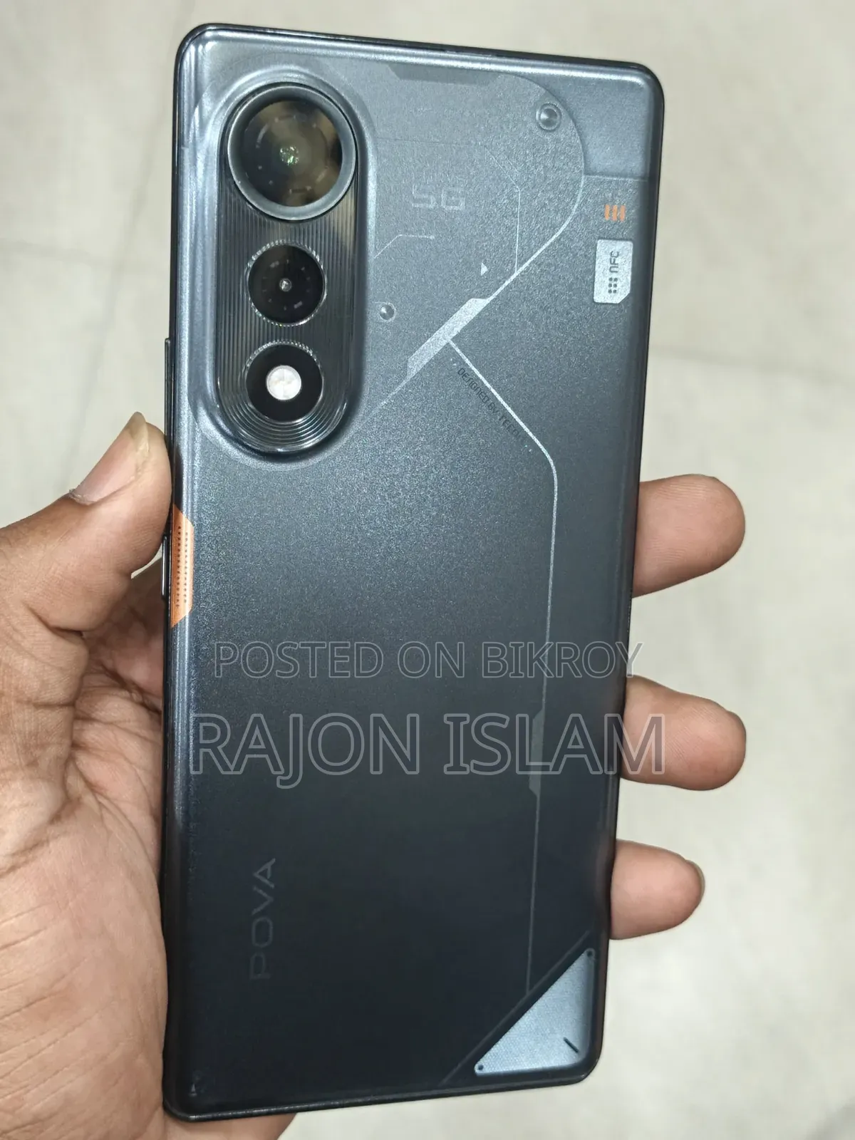 Tecno Pova Curve 256 GB Black