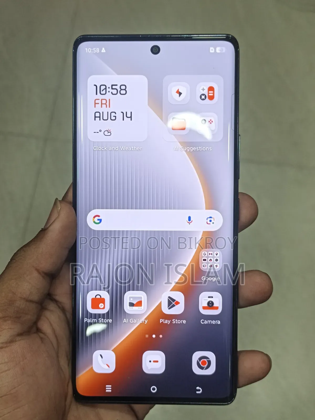 Tecno Pova Curve 256 GB Black