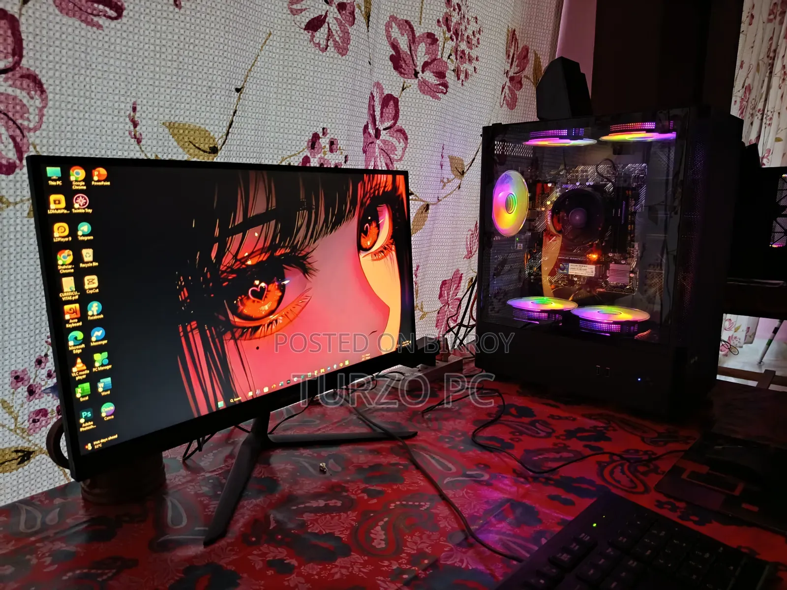 Desktop Computer ASUS 16GB AMD Ryzen 7 SSD 512GB