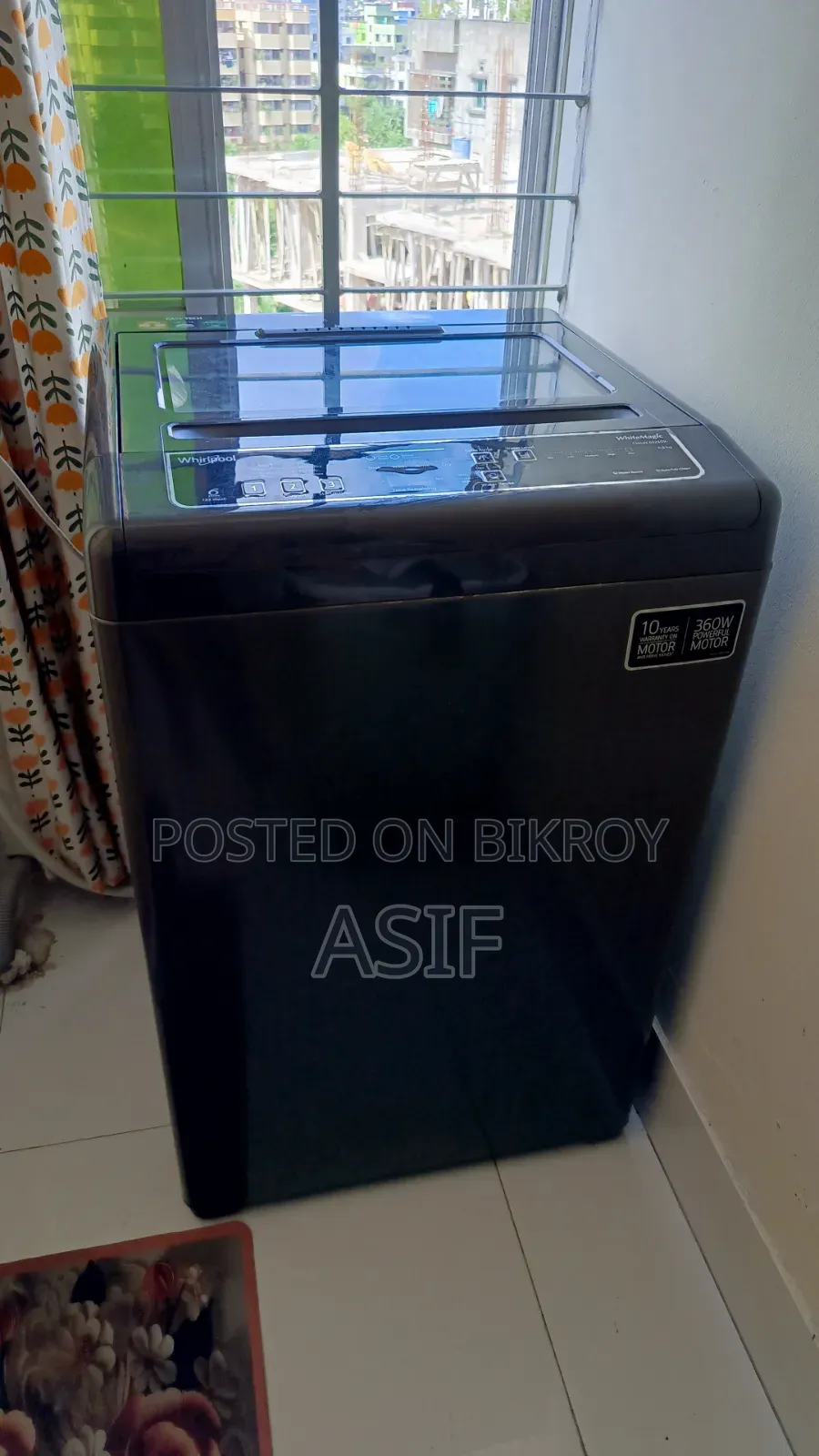 Whirlpool 6.5 KG Fully Automatic Washing Machine
