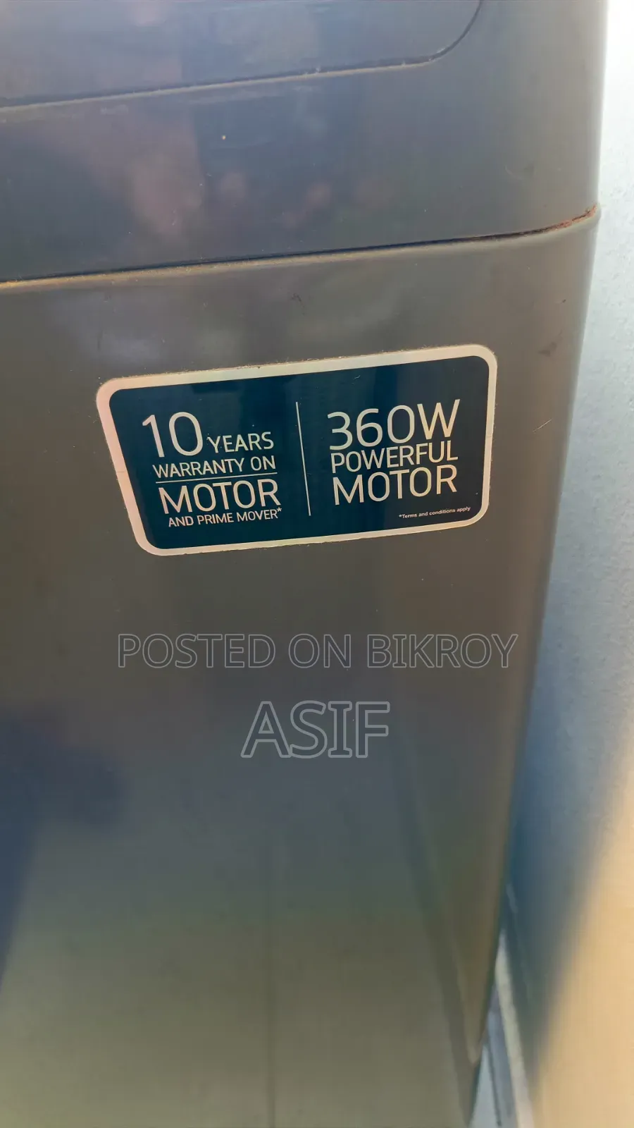 Whirlpool 6.5 KG Fully Automatic Washing Machine