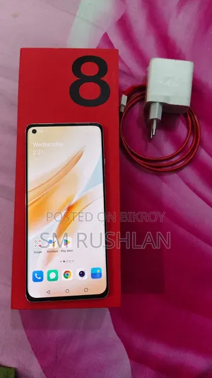 ওয়ানপ্লাস ৮ ১২৮ জিবি সিলভার