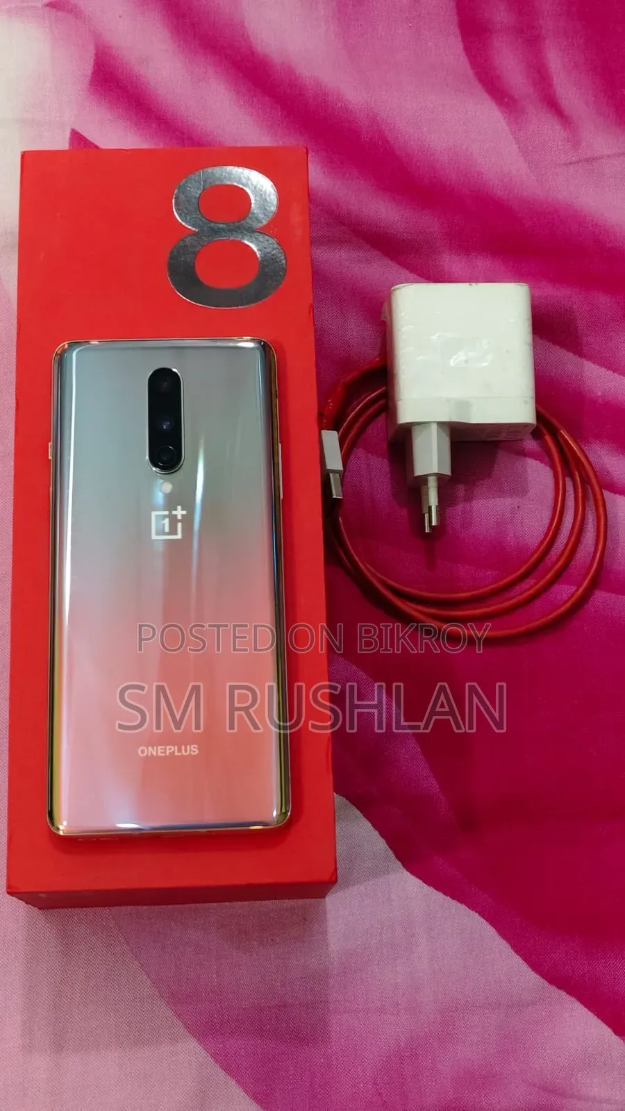 ওয়ানপ্লাস ৮ ১২৮ জিবি সিলভার