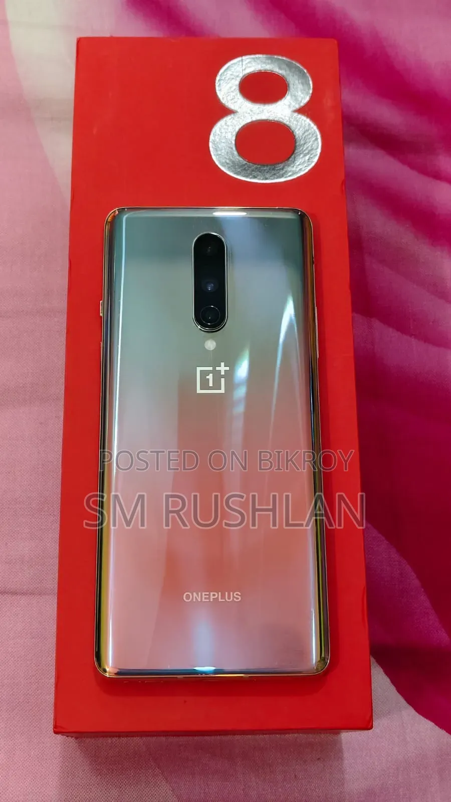 ওয়ানপ্লাস ৮ ১২৮ জিবি সিলভার