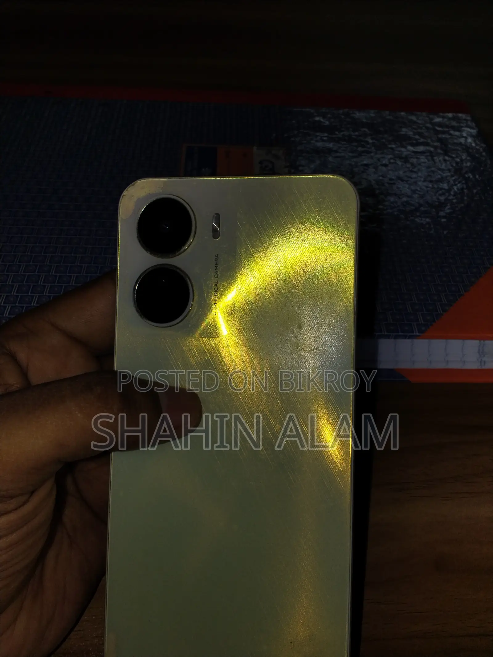Vivo Y16 64 GB Gold