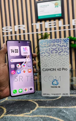 Tecno Camon 40 Pro 4G 256 GB Graphite