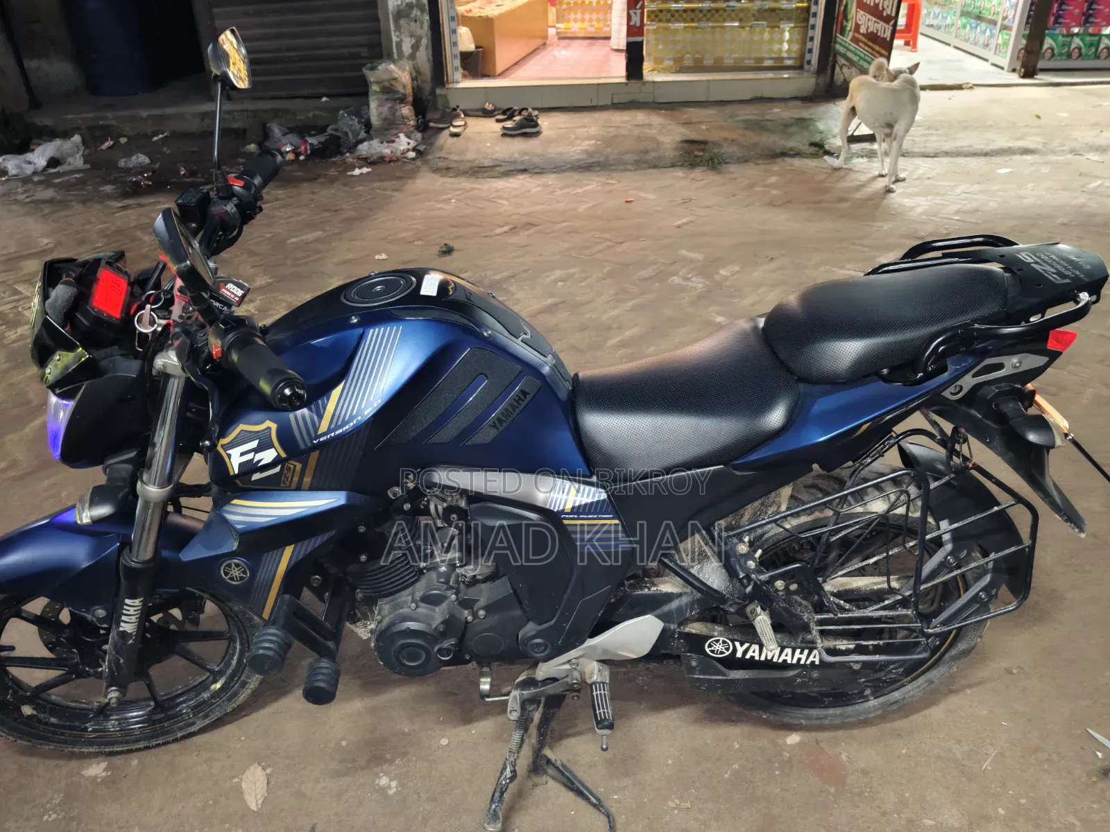 Yamaha FZS V2 2023 Blue