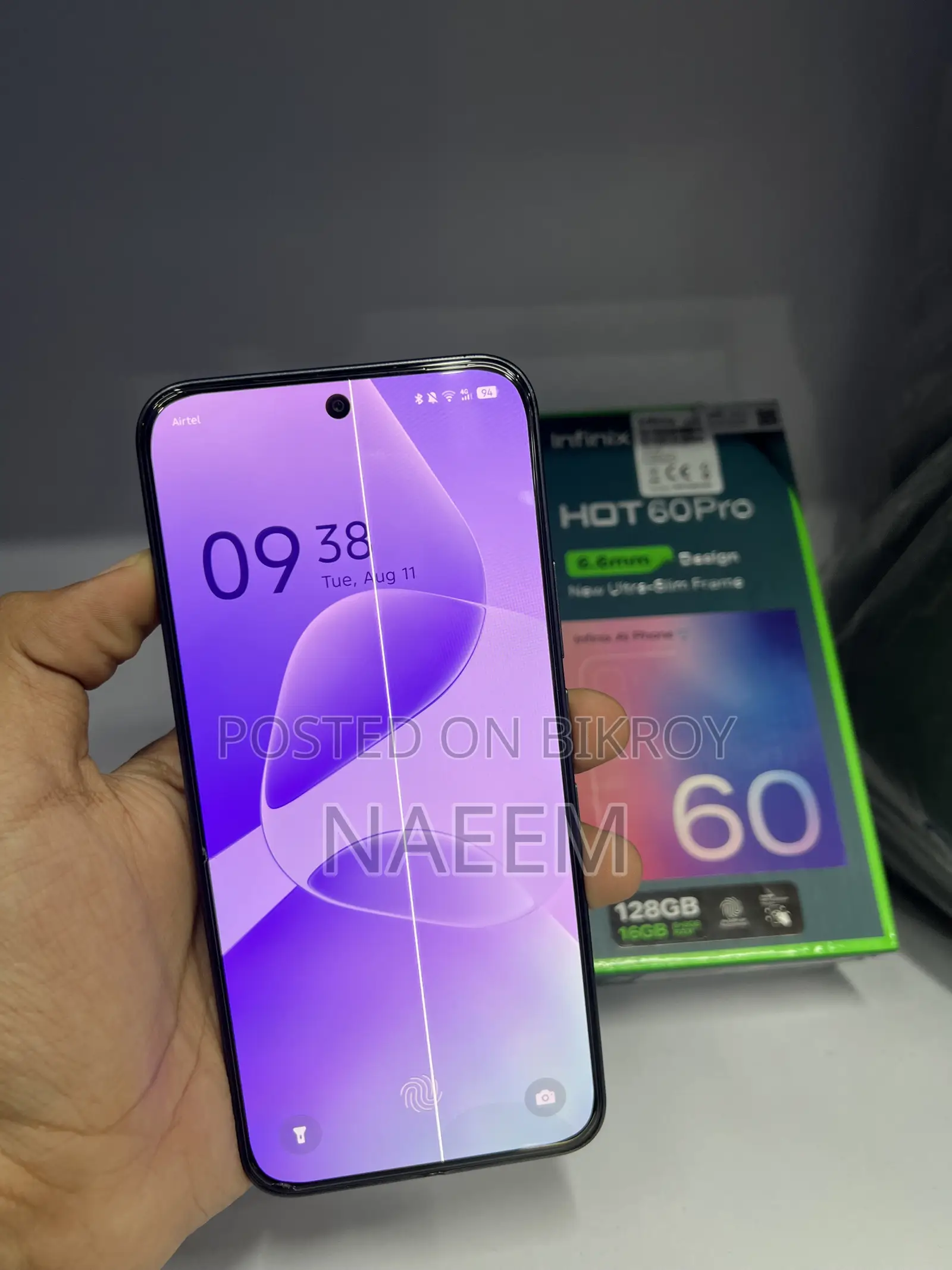 Infinix Hot 60 Pro 128 GB Black