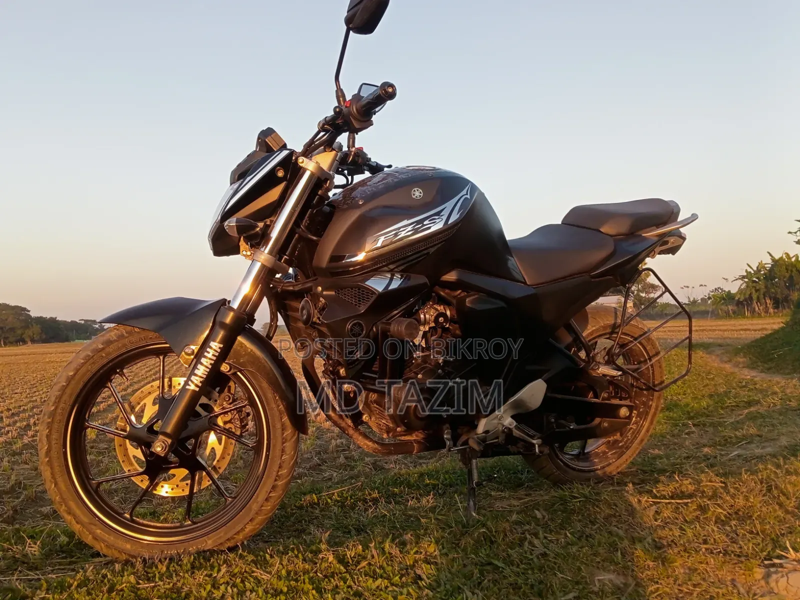 Yamaha FZS V2 2023 Black