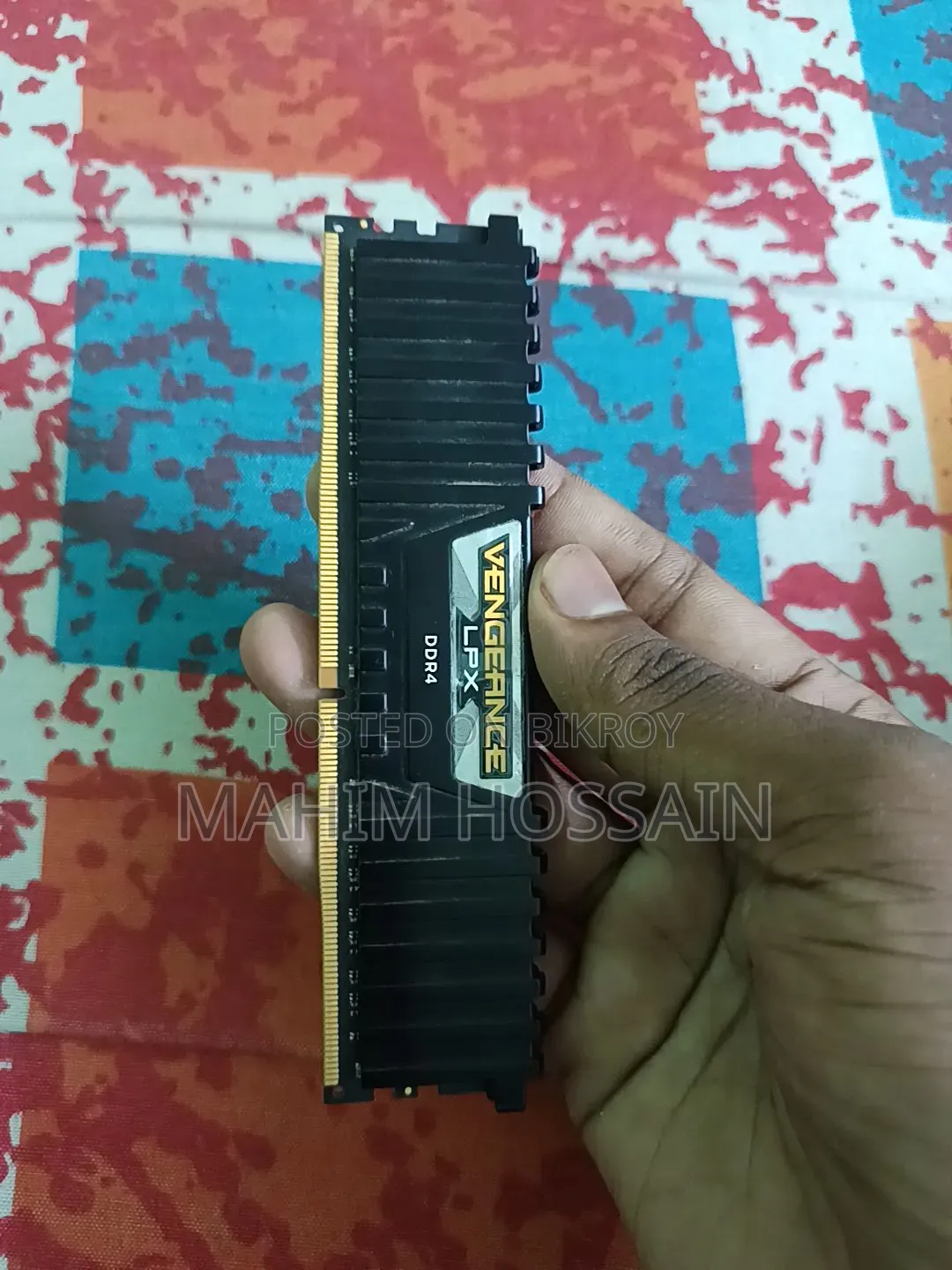 DDR4 8GB RAM Vengeance Model