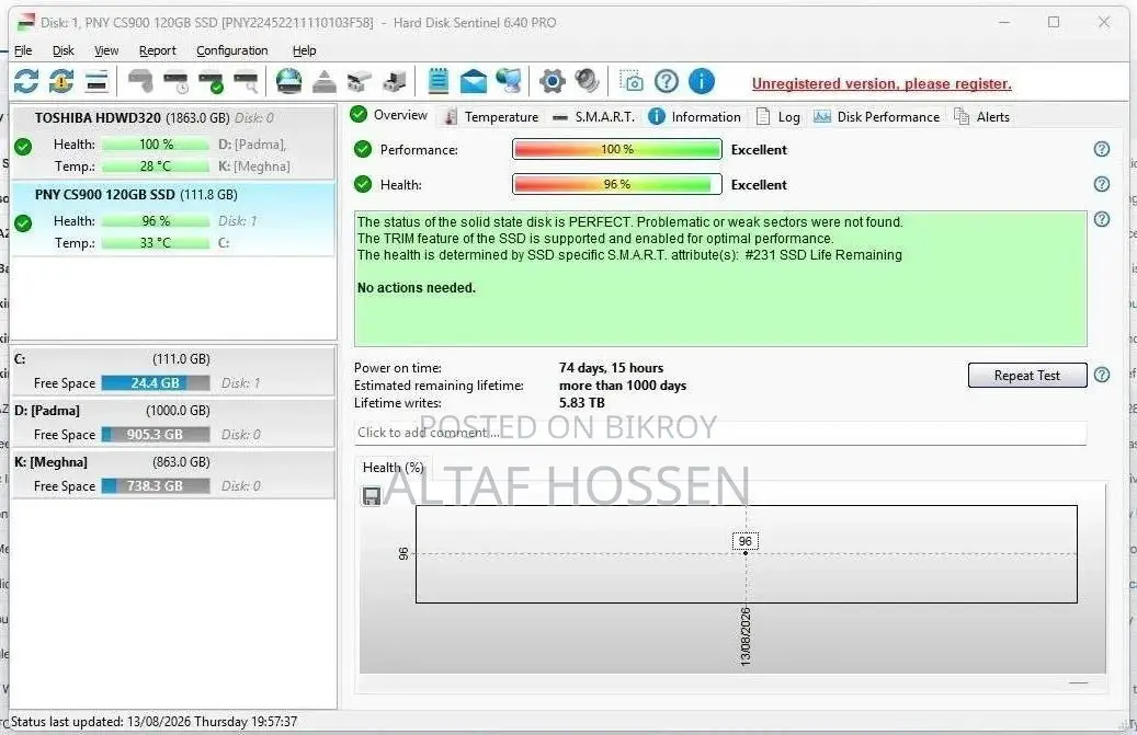 Desktop Computer 4GB AMD Ryzen 5 HDD+SSD 2T