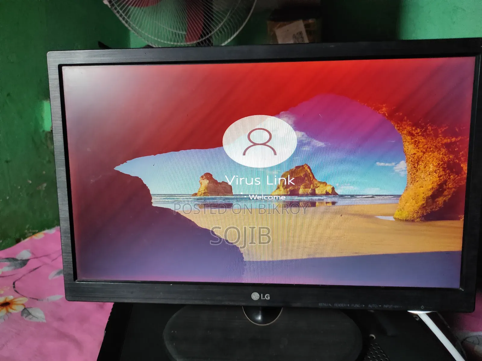 LG ১৯" মনিটর নো সার্ভিস হিস্ট্রি