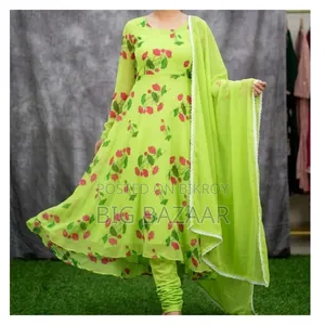 Indian Georgette Three Piece Gown