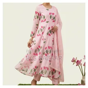 Indian Georgette Three Piece Gown