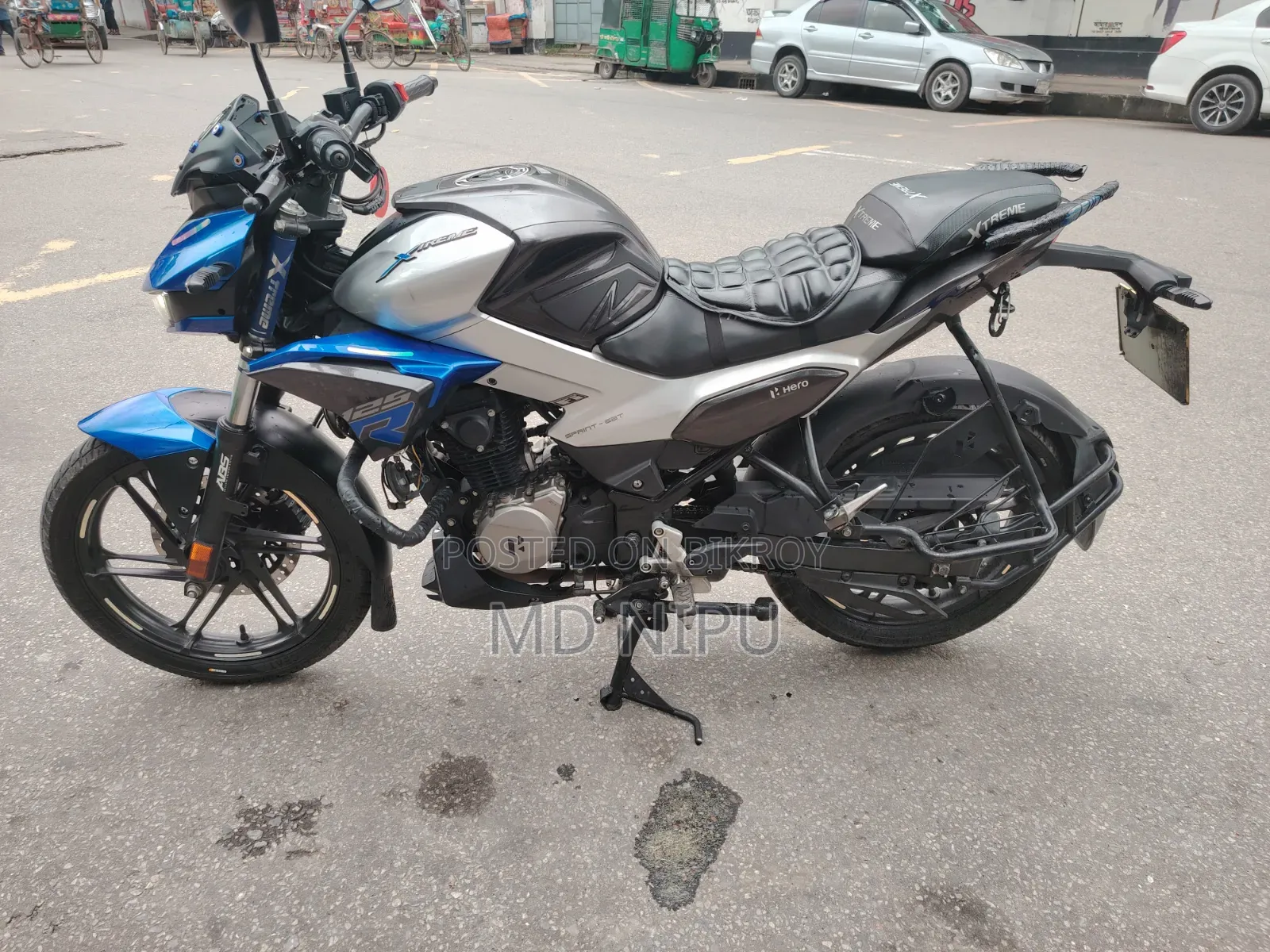 Hero Xtreme 125R 2025 Blue