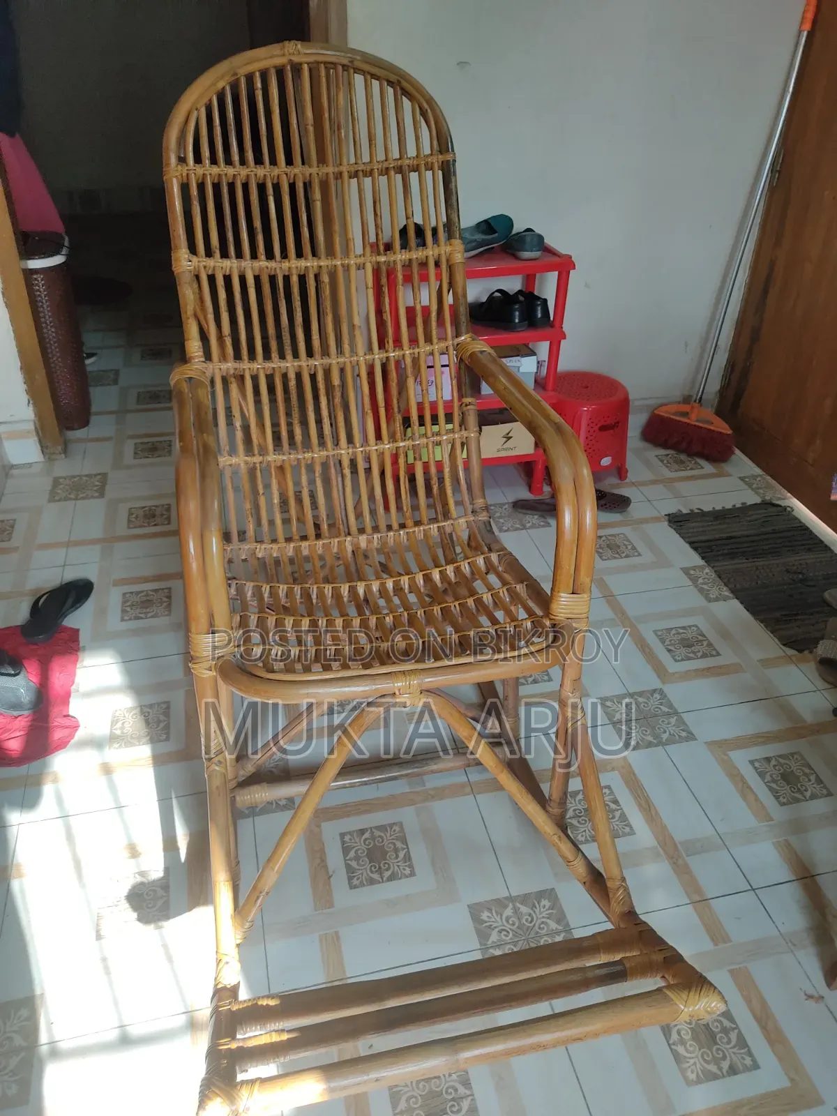 Rocking Chair. Five feet long, very sturdy.