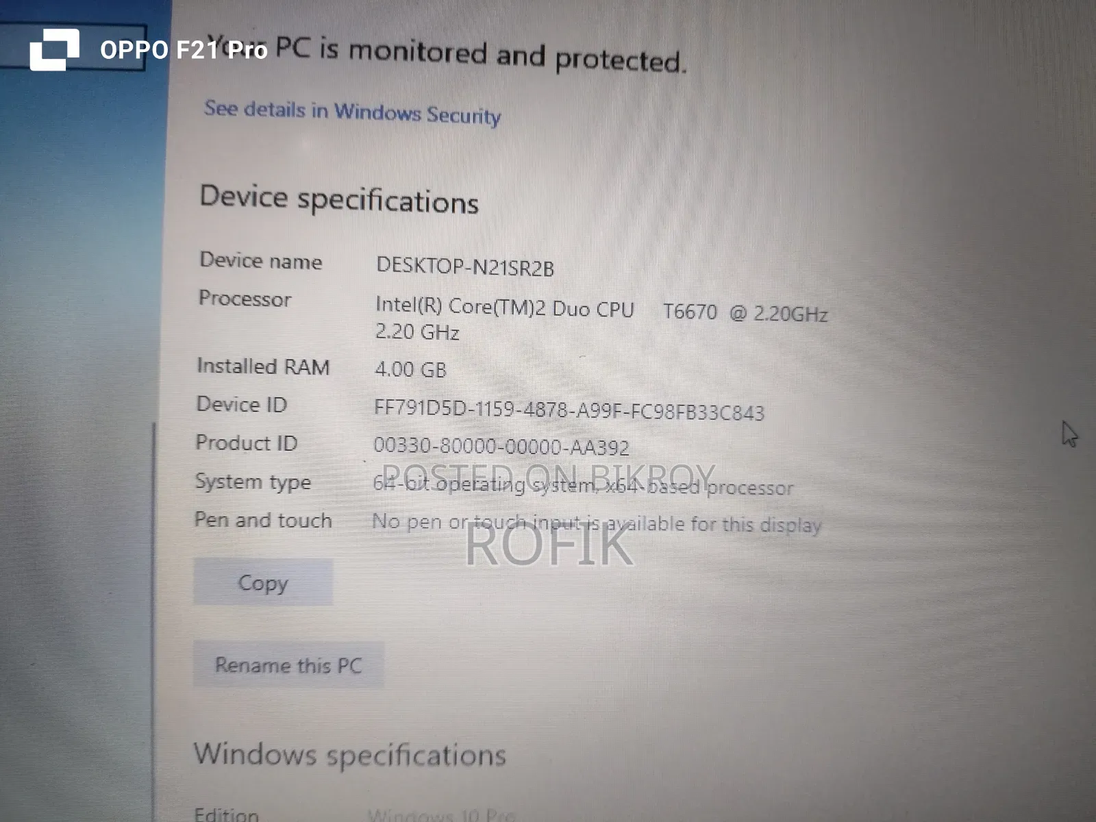 Laptop Dell Vostro 1014 4GB Intel HDD 500GB