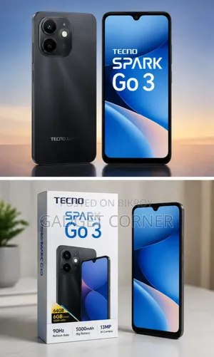 New Tecno Spark Go 3 128 GB Black