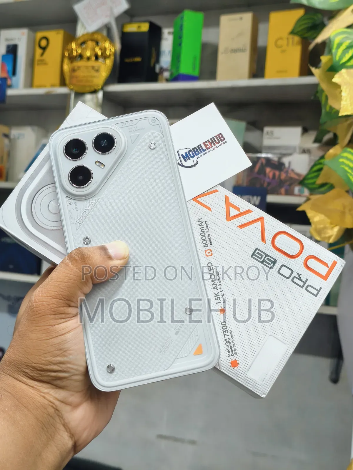 Tecno Pova 7 Pro 5G 256 GB White