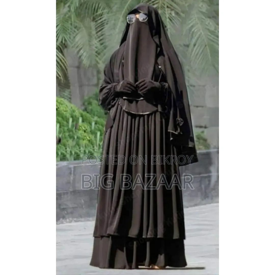 Samia Burqa Set With Hijab and Niqab