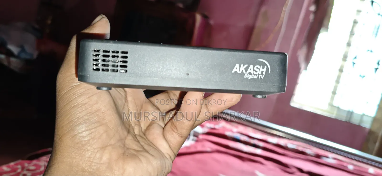 Akas Setup Box+remote+cable