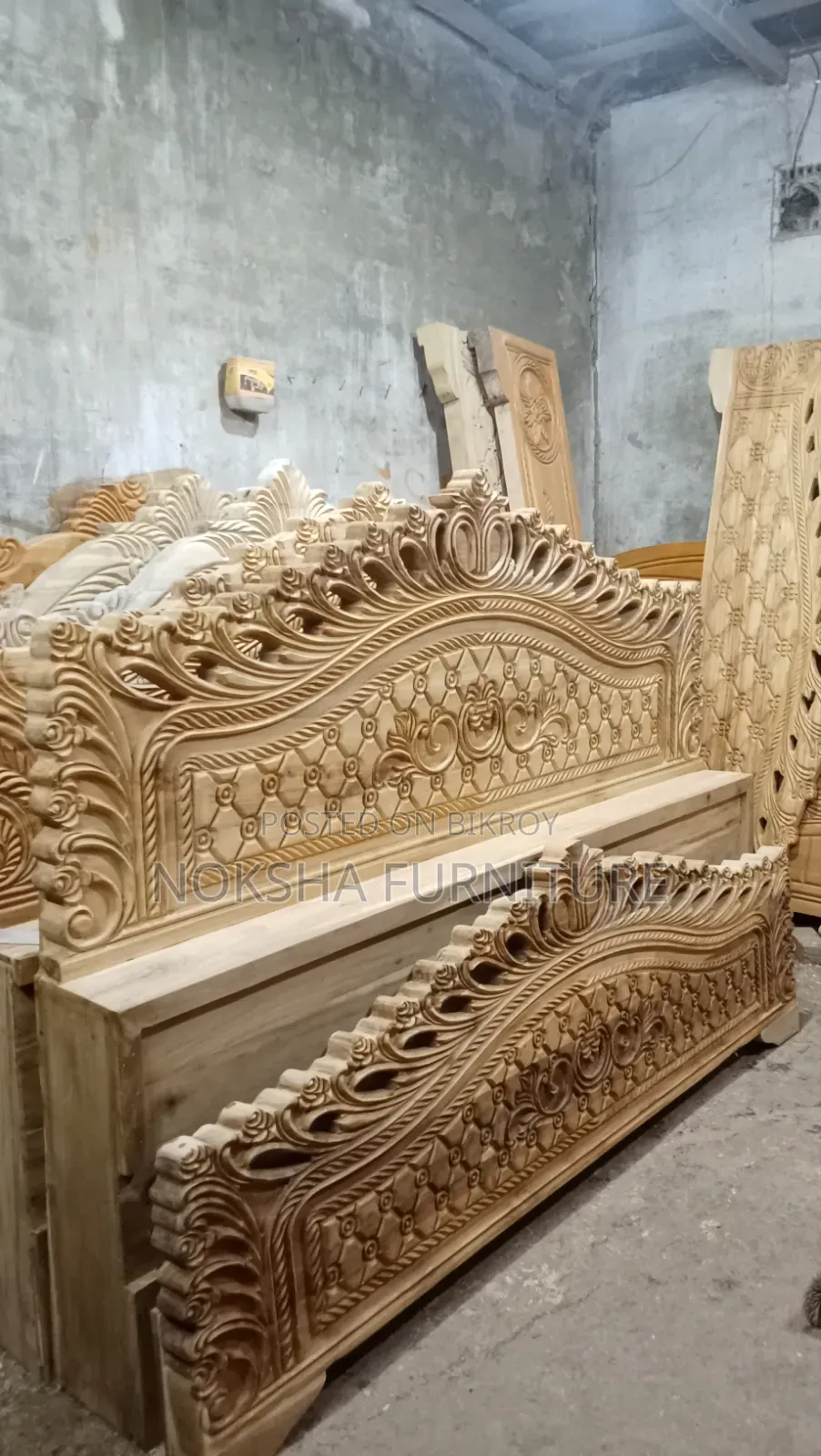 2.5" Solid Thick Bed Made With Will Be Sold