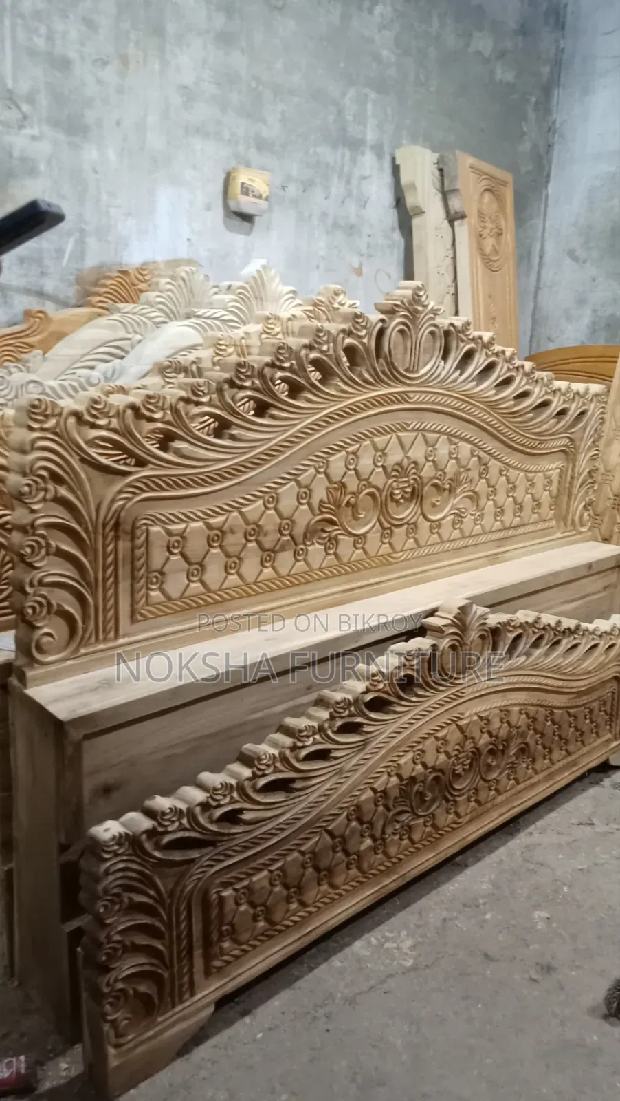 2.5" Solid Thick Bed Made With Will Be Sold