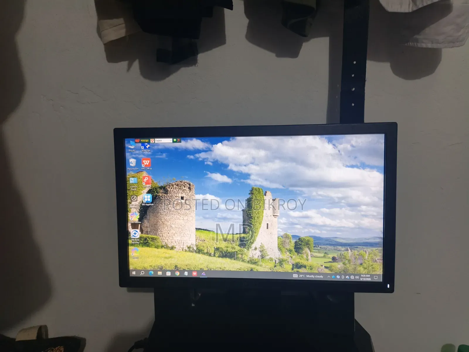 Desktop Computer Dell 4GB Intel Core I3 HDD 128GB