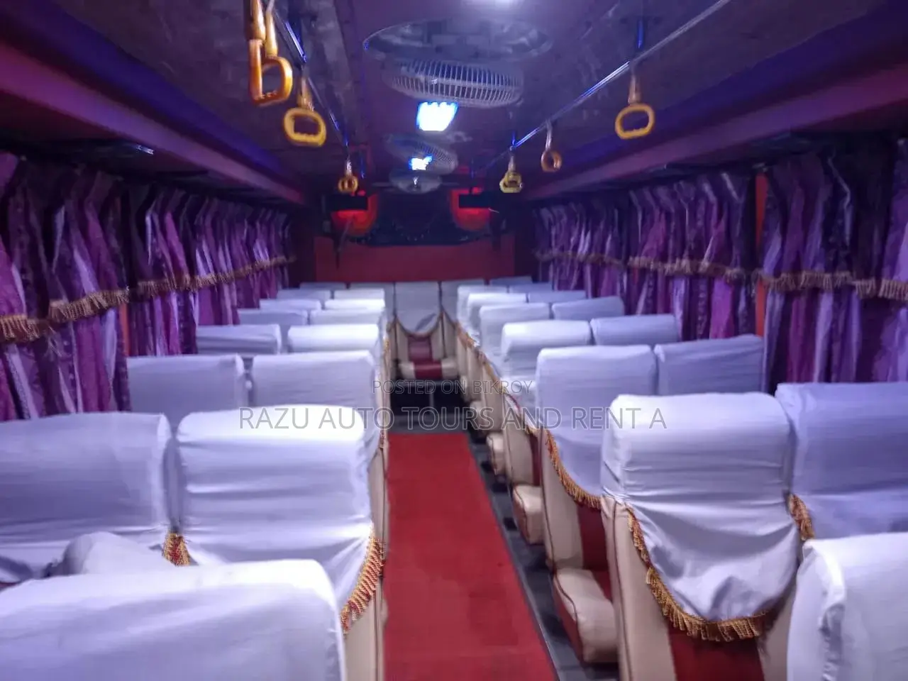 এসি কোস্টার বাস ভাড়ার জন্য