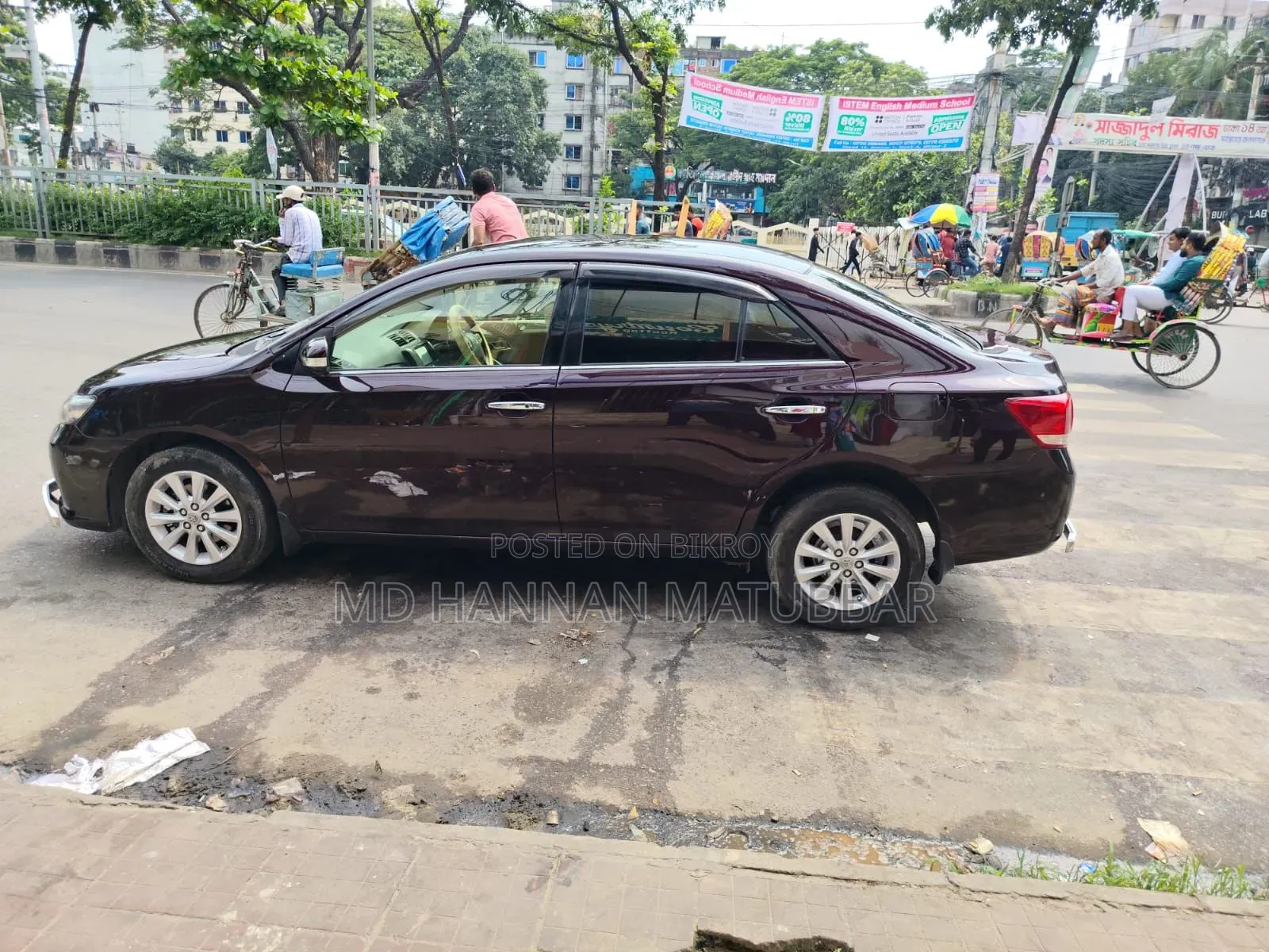 Toyota Allion 2012 Maroon