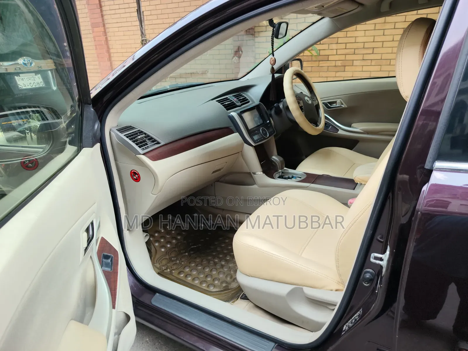 Toyota Allion 2012 Maroon