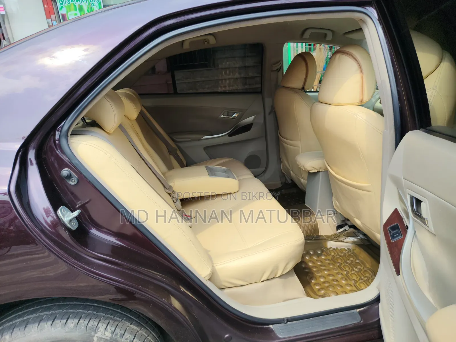 Toyota Allion 2012 Maroon